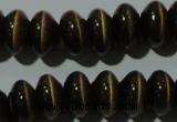 CCT294 15 inches 5*8mm rondelle cats eye beads wholesale