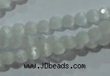 CCT301 15 inches 4mm faceted round cats eye beads wholesale