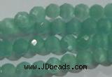 CCT345 15 inches 5mm faceted round cats eye beads wholesale