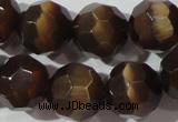 CCT395 15 inches 10mm faceted round cats eye beads wholesale