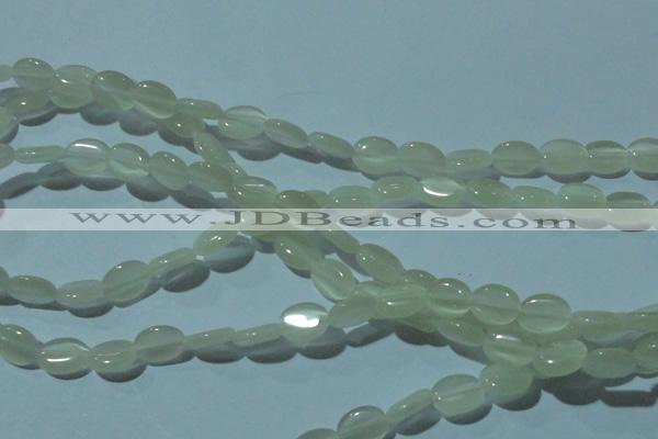 CCT630 15 inches 6*8mm oval cats eye beads wholesale