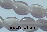 CCT662 15 inches 8*10mm oval cats eye beads wholesale