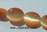 CCT668 15 inches 8*10mm oval cats eye beads wholesale