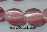 CCT694 15 inches 10*12mm oval cats eye beads wholesale