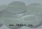 CCT720 15 inches 10*14mm oval cats eye beads wholesale