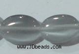 CCT721 15 inches 10*14mm oval cats eye beads wholesale