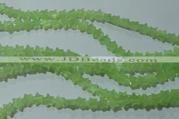 CCT814 15 inches 6mm star cats eye beads wholesale