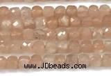 CCU1324 15 inches 2.5mm faceted cube suntone beads