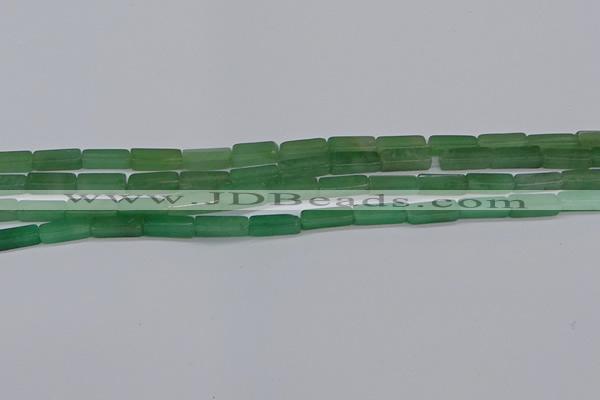 CCU733 15.5 inches 4*13mm cuboid green aventurine beads wholesale