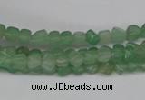 CCU91 15.5 inches 4*4mm cube green aventurine beads wholesale