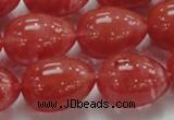 CCY02 15.5 inches 15*20mm teardrop cherry quartz beads wholesale