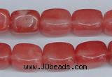 CCY152 15.5 inches 11*15mm cuboid cherry quartz beads wholesale