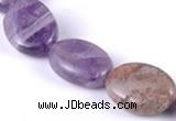 CDA01 13*18mm oval dogtooth amethyst quartz beads Wholesale