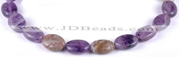 CDA01 13*18mm oval dogtooth amethyst quartz beads Wholesale