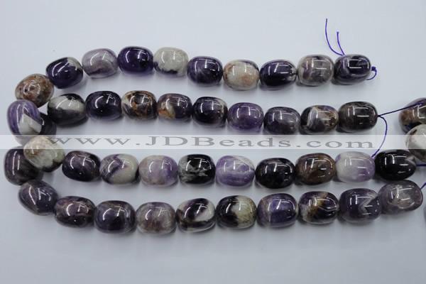 CDA200 15.5 inches 16*20mm nuggets dogtooth amethyst beads