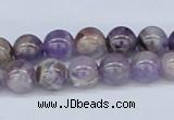 CDA52 15.5 inches 8mm round dogtooth amethyst beads wholesale