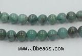 CDB01 15.5 inches 6mm round natural new dragon blood jasper beads