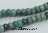 CDB05 15.5 inches 5*8mm rondelle natural new dragon blood jasper beads