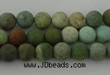 CDB101 15.5 inches 6mm round matte New dragon blood jasper beads