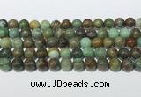 CDB106 15.5 inches 10mm round new dragon blood jasper beads wholesale