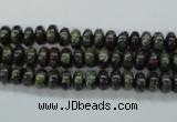 CDB233 15.5 inches 4*6mm rondelle natural dragon blood jasper beads