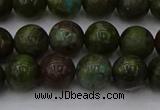 CDB302 15.5 inches 8mm round dragon blood jasper beads wholesale