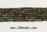 CDB341 15.5 inches 6mm round dragon blood jasper beads wholesale