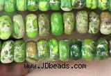 CDE1258 15.5 inches 2.5*4mm rondelle sea sediment jasper beads