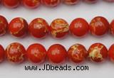 CDE2002 15.5 inches 8mm round dyed sea sediment jasper beads