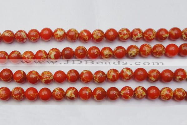 CDE2006 15.5 inches 16mm round dyed sea sediment jasper beads