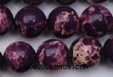 CDE2050 15.5 inches 16mm round dyed sea sediment jasper beads