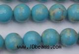 CDE2060 15.5 inches 14mm round dyed sea sediment jasper beads