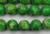 CDE2223 15.5 inches 10mm round dyed sea sediment jasper beads