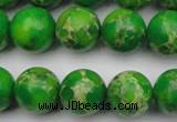 CDE2224 15.5 inches 12mm round dyed sea sediment jasper beads