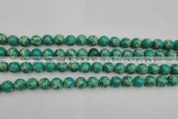 CDE2245 15.5 inches 10mm round dyed sea sediment jasper beads