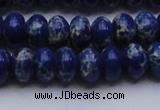 CDE2684 15.5 inches 12*16mm rondelle dyed sea sediment jasper beads