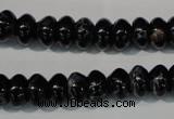 CDE686 15.5 inches 6*10mm rondelle dyed sea sediment jasper beads