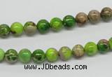 CDE82 15.5 inches 6mm round dyed sea sediment jasper beads