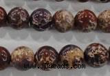 CDE845 15.5 inches 14mm round dyed sea sediment jasper beads wholesale