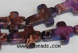 CDI450 15.5 inches 15*20mm cross dyed imperial jasper beads