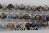 CDI812 15.5 inches 6mm round dyed imperial jasper beads wholesale