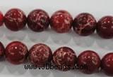 CDI823 15.5 inches 10mm round dyed imperial jasper beads wholesale