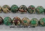 CDI853 15.5 inches 10mm round dyed imperial jasper beads wholesale