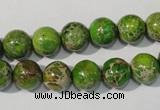 CDI921 15.5 inches 10mm round dyed imperial jasper beads