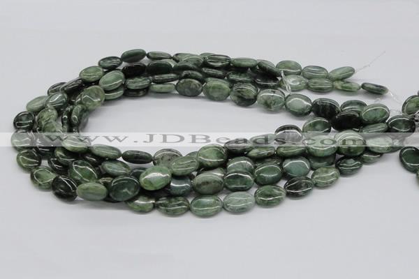 CDJ08 15.5 inches 12*16mm oval Canadian jade beads wholesale