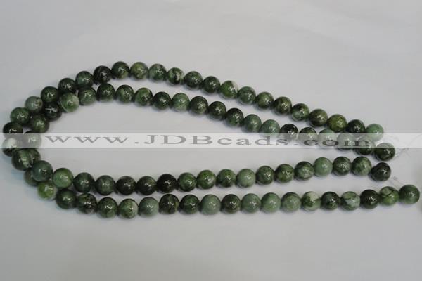 CDJ14 15.5 inches 10mm round Canadian jade beads wholesale