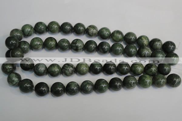 CDJ17 15.5 inches 16mm round Canadian jade beads wholesale