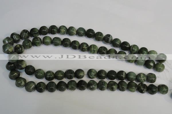 CDJ20 15.5 inches 12mm pumpkin Canadian jade beads wholesale