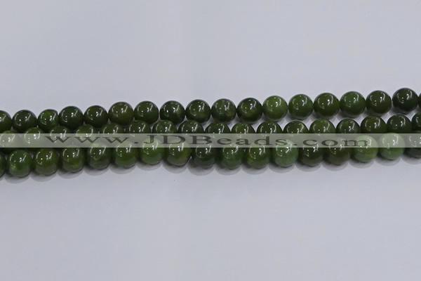 CDJ273 15.5 inches 10mm round Canadian jade beads wholesale