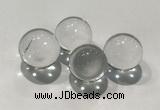 CDN1000 20mm round white crystal decorations wholesale